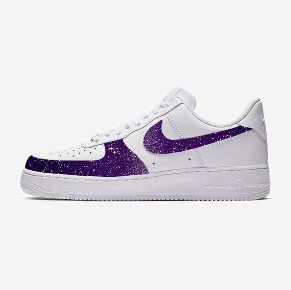 custom galaxy air force ones