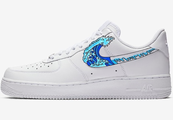 custom air force 1 wave