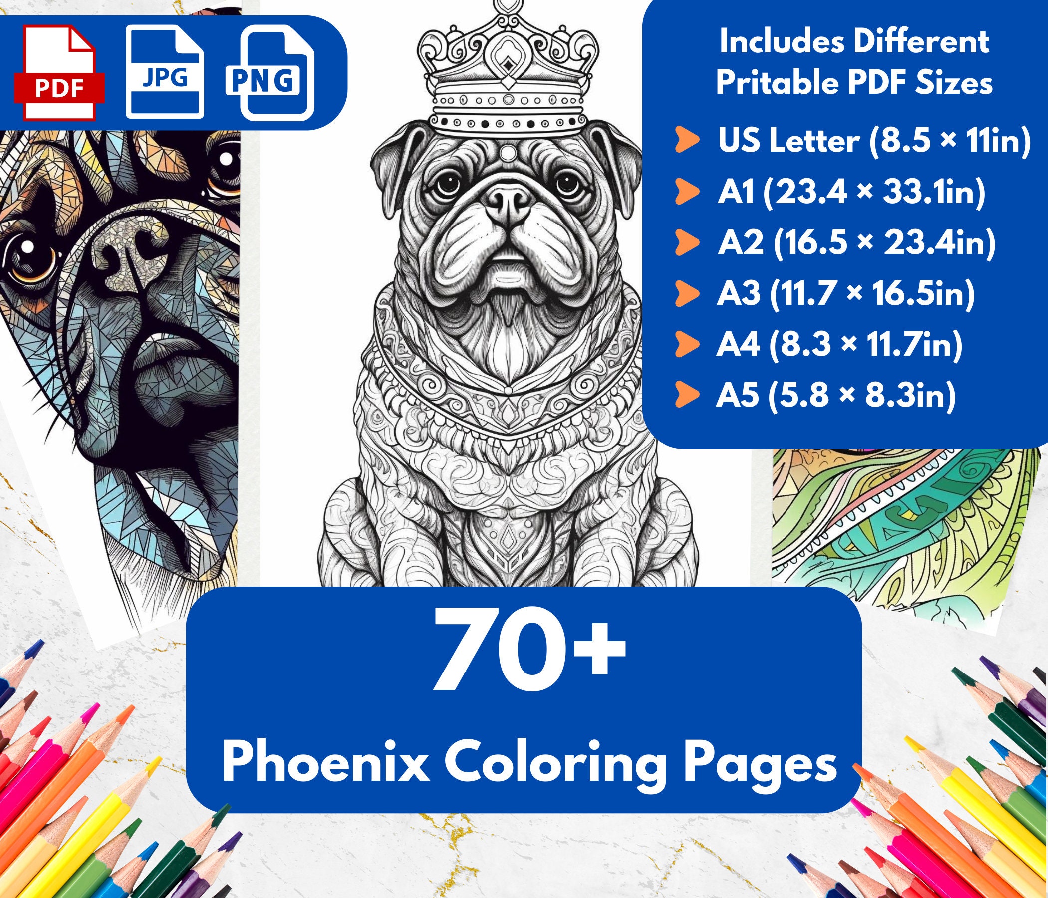 PJ Pug a Pillar from Poppy Playtime Chapter 2 Coloring Book: New Original PJ  Pug a Pillar Coloring Book - Poppy Playtime characters , Easy Coloring For  Kids, Boys, Girls, Toddlers by