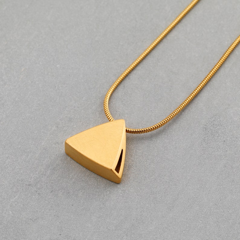 Triangular Pendants Curved Curves Triangle Pendant - Etsy