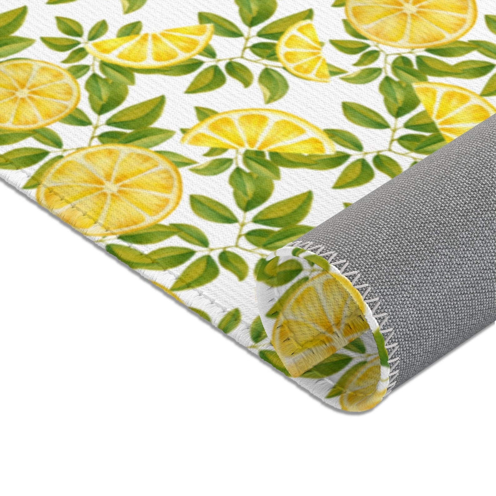Lemon Area Rug Lemon Kitchen Area Rug Lemon Bathroom Area Etsy