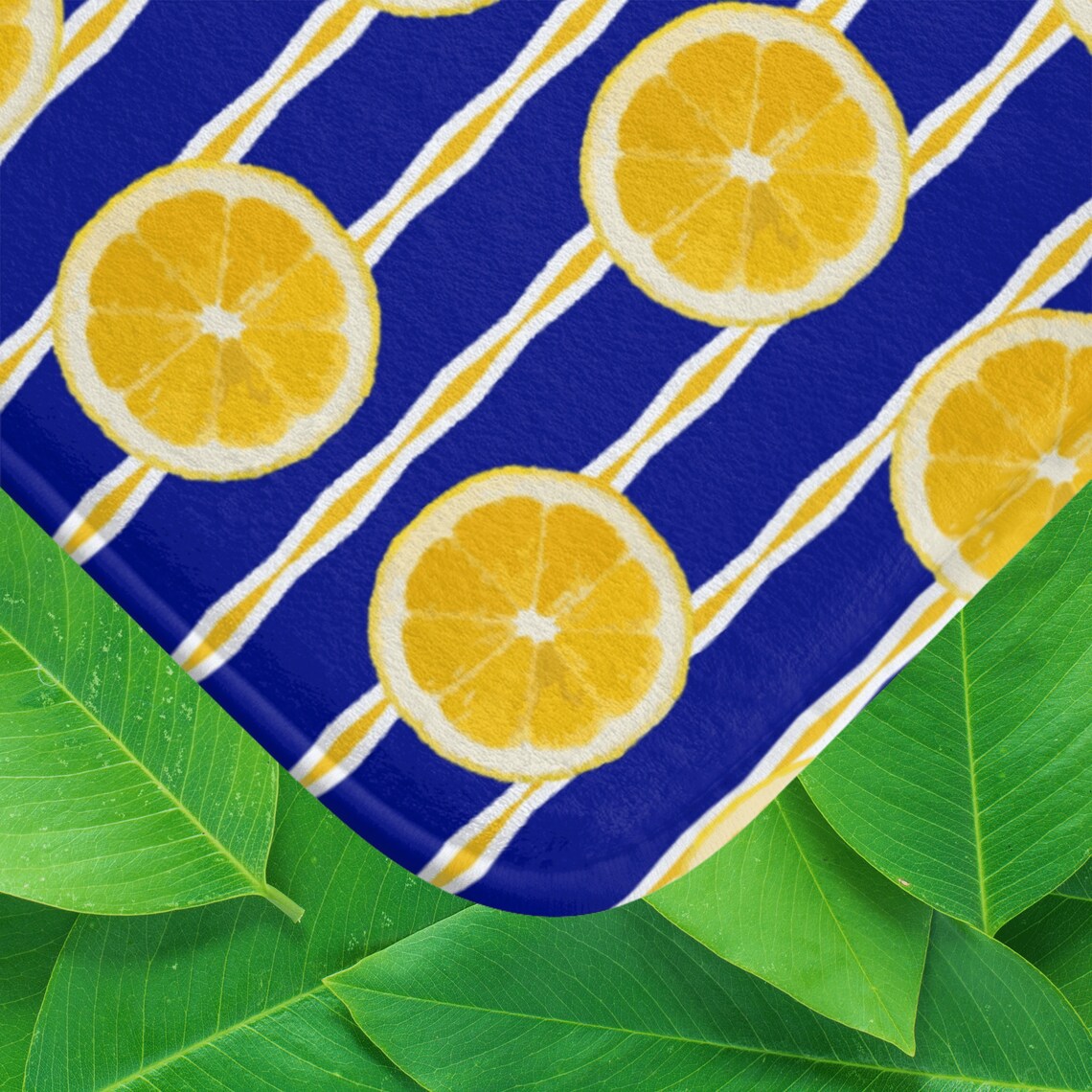 Zitronen-Badematte Zitronen-Küchenmatte Zitronen-Bodenmatte | Etsy