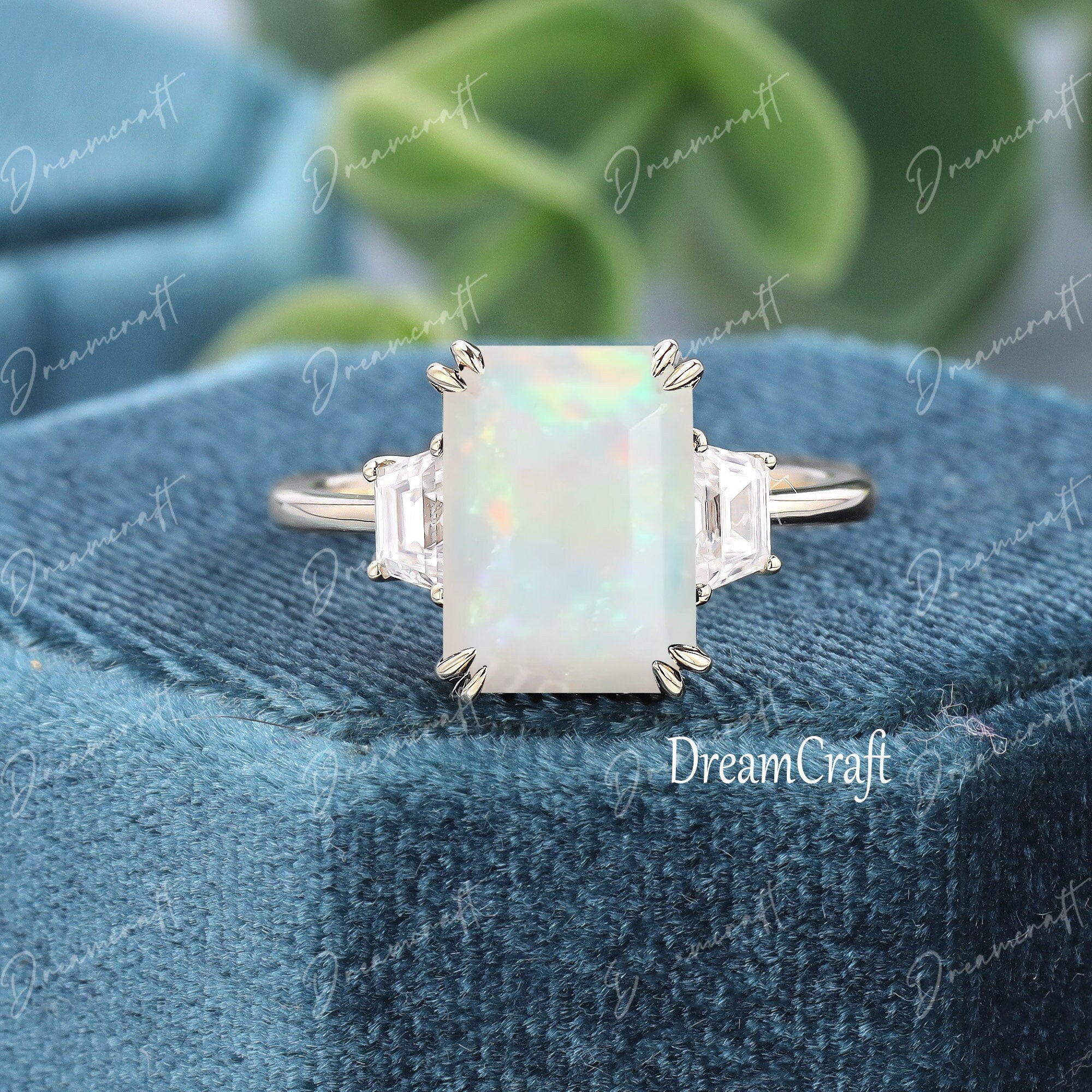 Square cut store highest opal