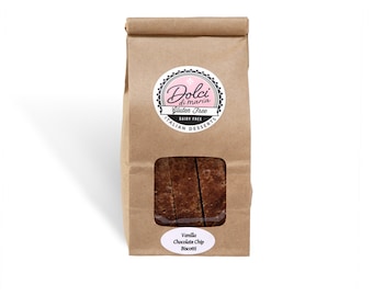 Gluten Free Biscotti, Vanilla, Chocolate, or Classic