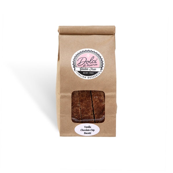 Gluten Free Biscotti, Vanilla, Chocolate, or Classic