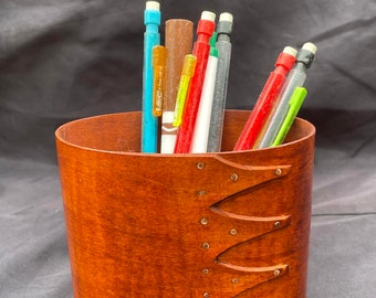 Shaker Oval Pencil Cup Size# 1 Tall Handcrafted