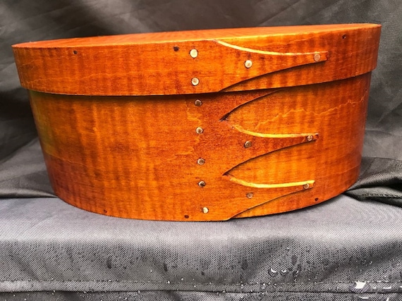 TIGER MAPLE SHAKER OVAL BOX SIZE # 4 