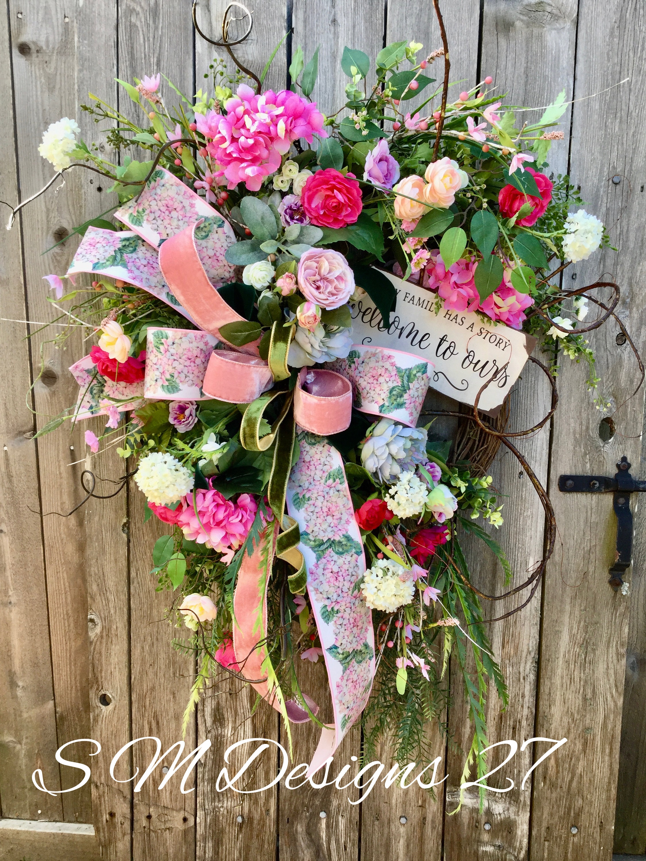 Summer Wreath, Summer Decor, Everyday Wreath, Front Door Wreath, Spring ...