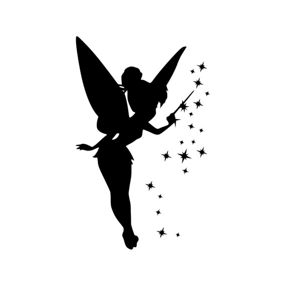 Tinkerbell Pixie Dust Decal Disney Tinkerbell Vinyl Etsy