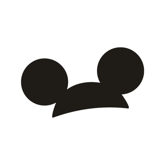 Mickey Ears Decal Mickey Ear Hat Vinyl Disney Mickey Ear Decal Mickey Ears  Sticker Disney World Mickey Ears Decal Disneyland Decal 