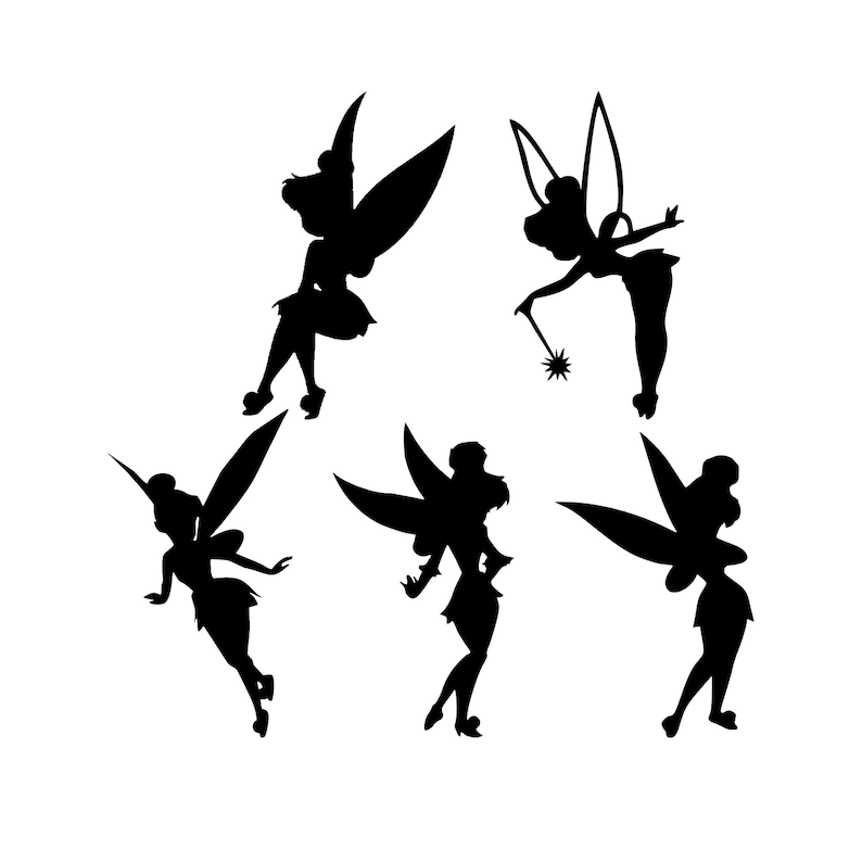 Tinkerbell Decal Disney Tinkerbell Vinyl Tinkerbell Etsy