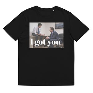 Tom and Greg "I Got You" Succession merch - Camiseta unisex de algodón orgánico en 5 colores: alta calidad, cómoda y ecológica