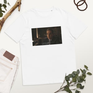 Tom Wambsgans &quot;I Worry all night&quot; Succession merch - Organic Cotton Unisex T-Shirt 5 colours: High-Quality, Comfy, and Eco-Friendly