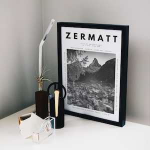Poster Print Zermatt (Switzerland)