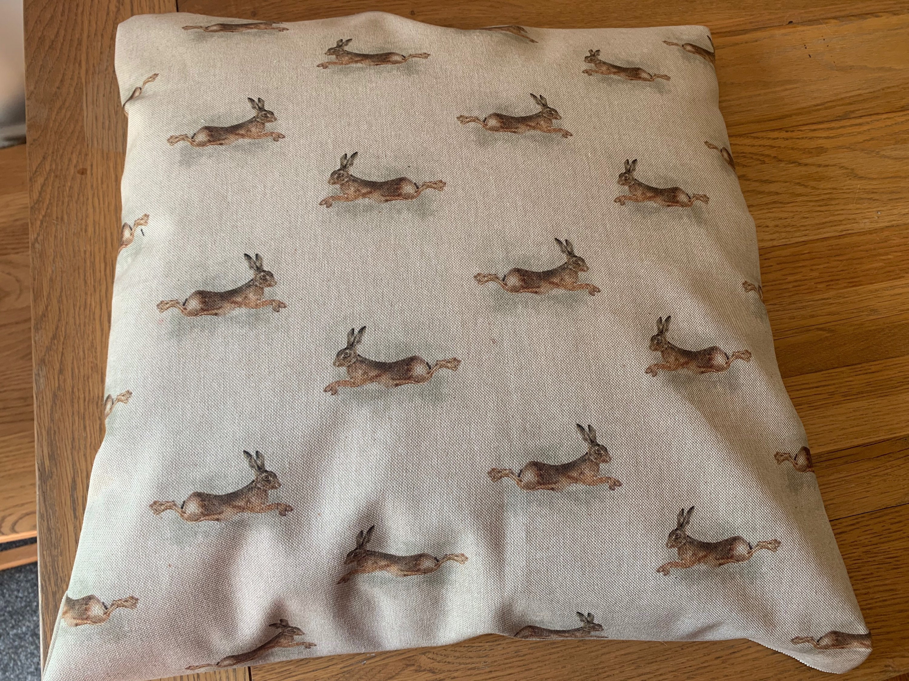 Cushion Covers Animal Hare Made to Order to Fit a 45 X Etsy UK