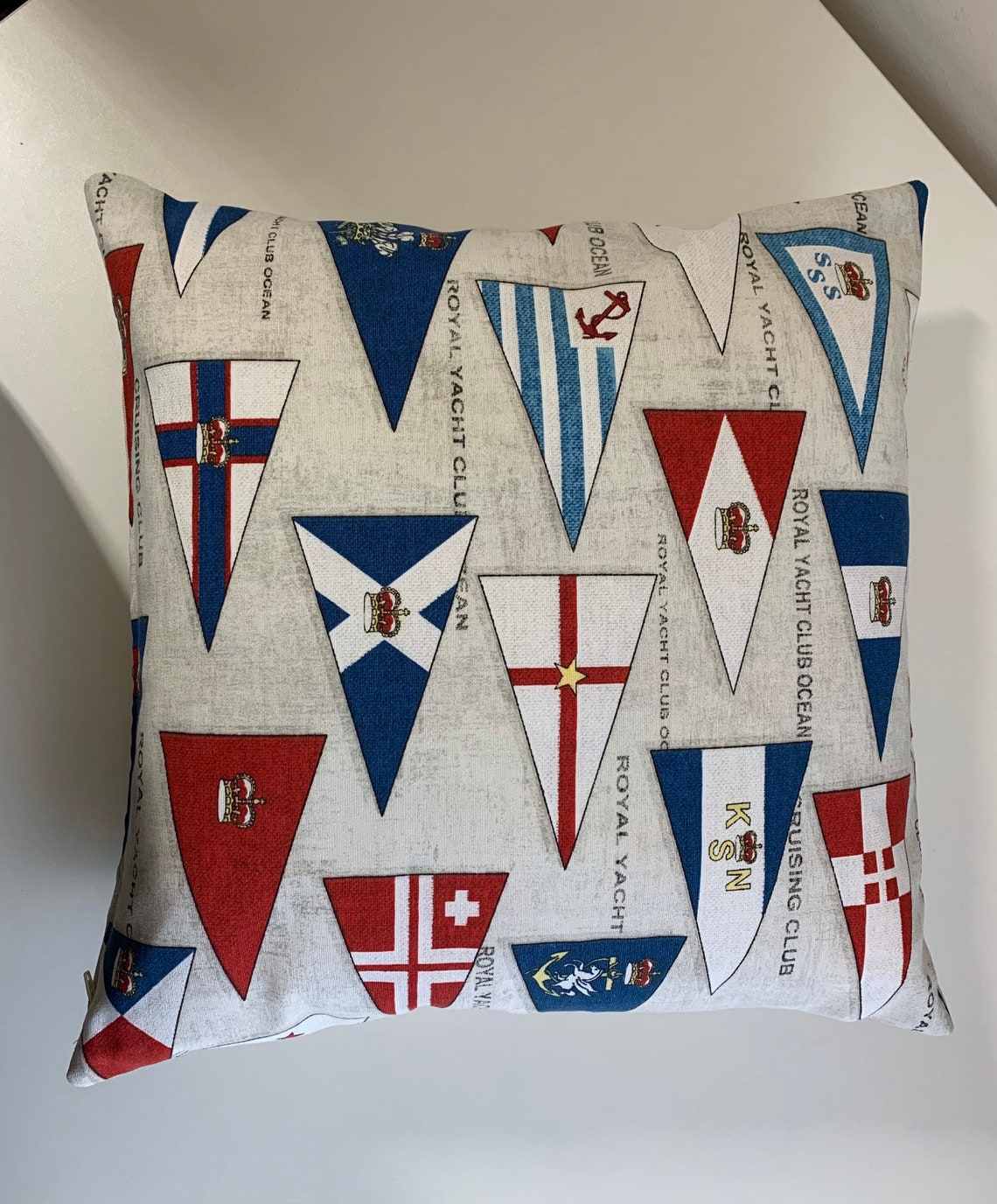 Cushion Covers Marine Flags Cushion Covers Made to Order Etsy UK