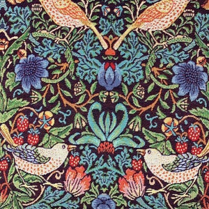William Morris Tapestry - Strawberry Thief Cushion Covers
