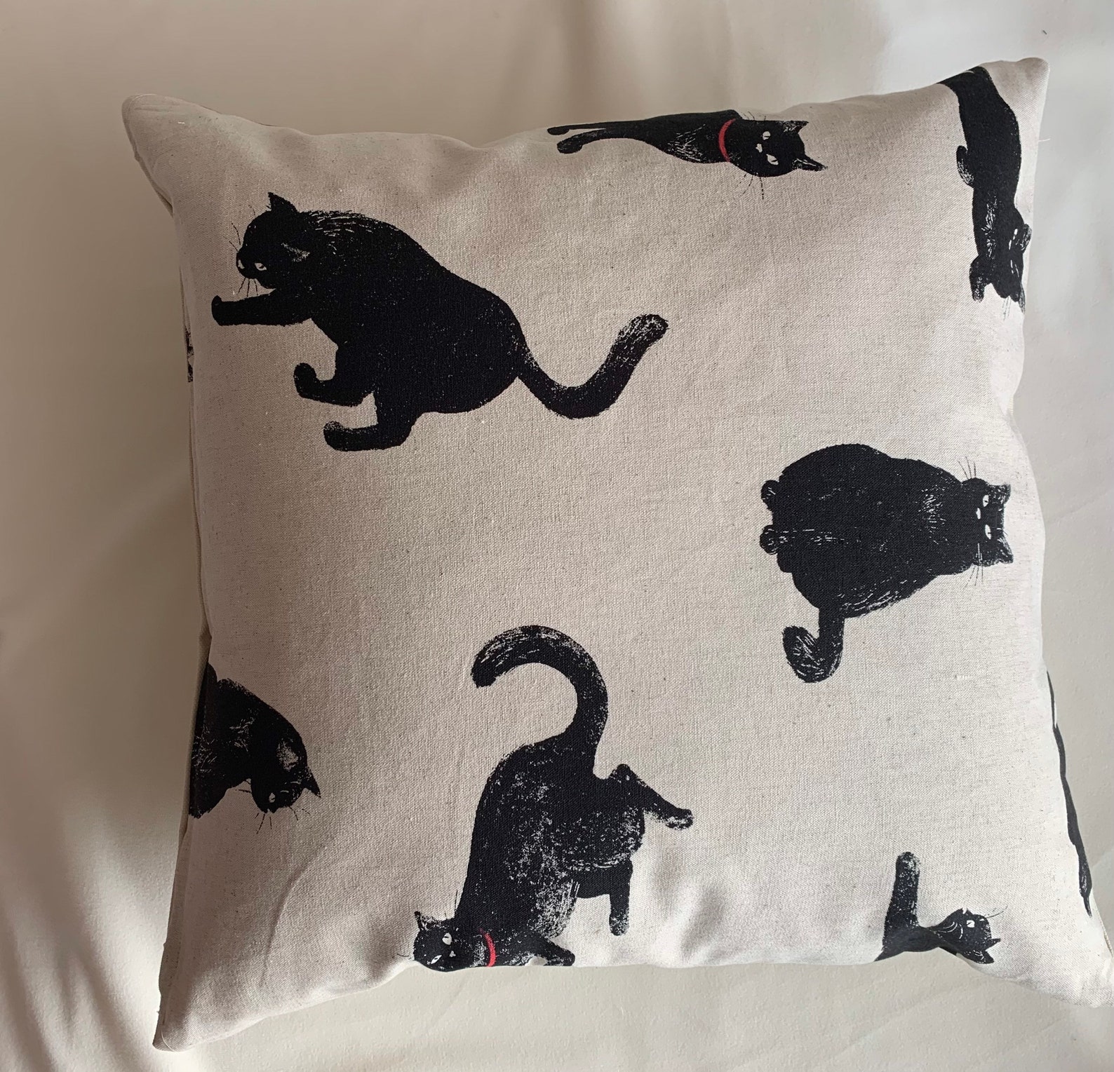 Cushion Covers Animals Cat Made to Order to Fit a 45 X Etsy Singapore
