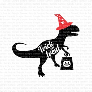 SVG files, Silhouette files, Halloween Saurus, Halloween files, halloween svg, trick or treat svg, dinosaurs