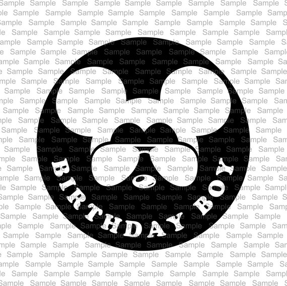 Download Birthday Boy Svg Svg Files Silhouette Files Disney Svg Etsy