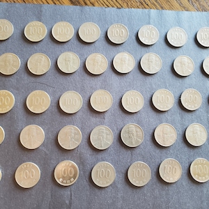 100 korean coin - Etsy 日本