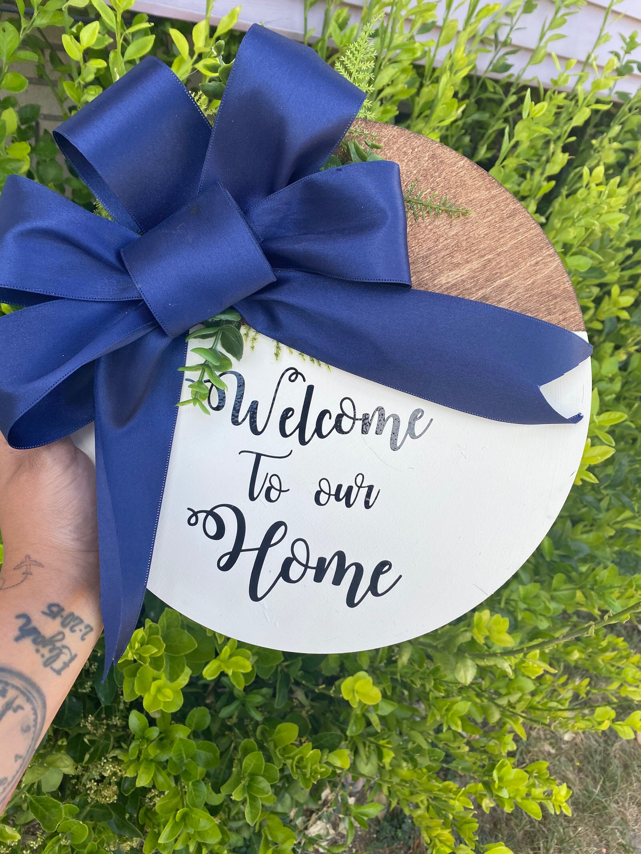 Wood Door Hangers Etsy