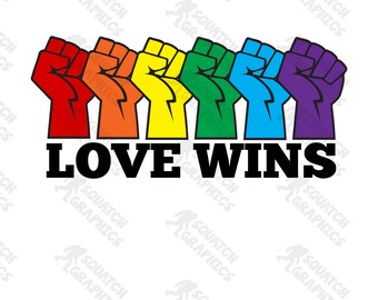 Love Wins Svg Etsy