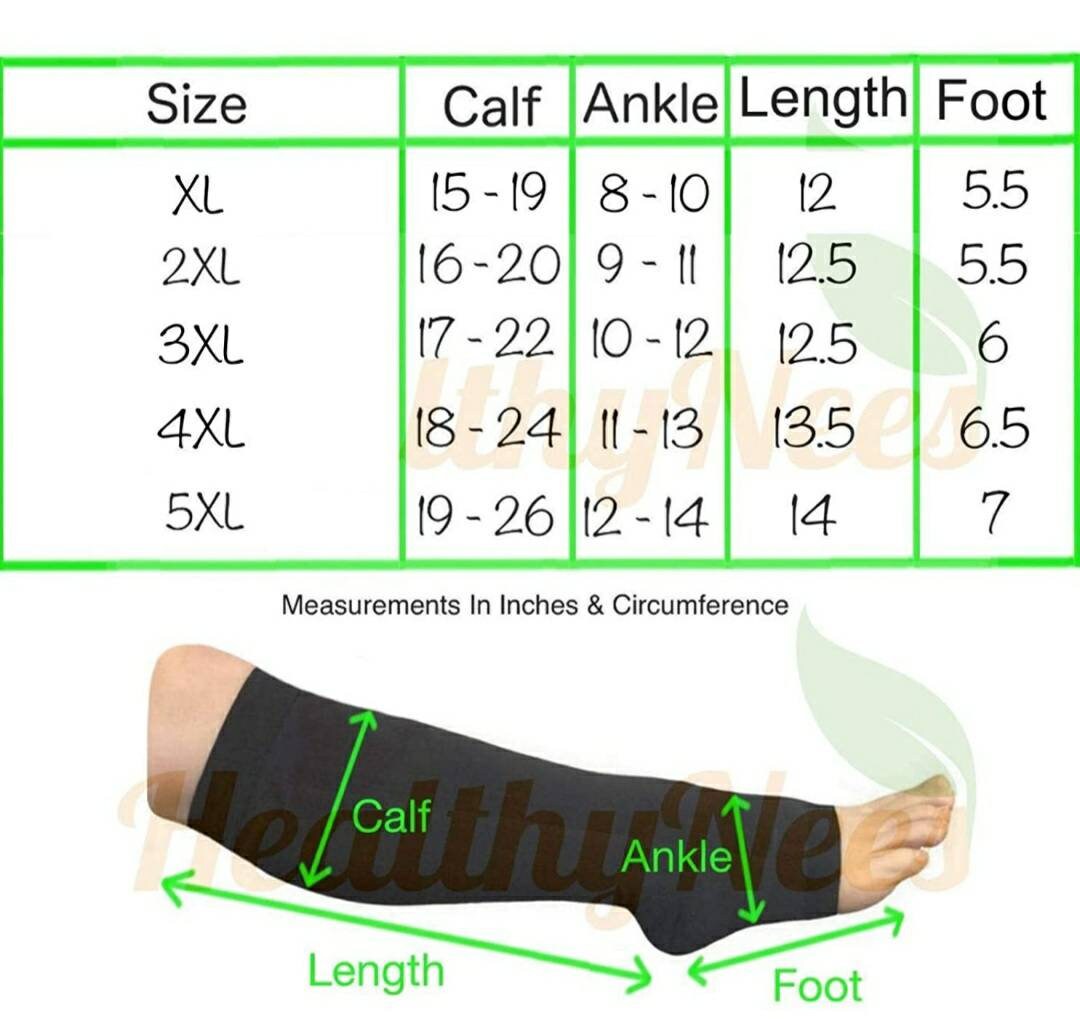 Plus Size Compression Socks for Women 