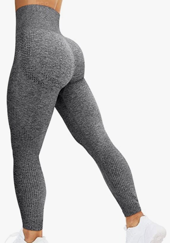 Amazon.com: Oudisen Seamless Workout Leggings for Women High Waist Tummy  Control Yoga Pants Butt Lift Compression Tights (Medium, 1Light Grey) :  Clothing, Shoes & Jewelry