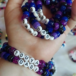 Small MHA Character Kandi Bracelets