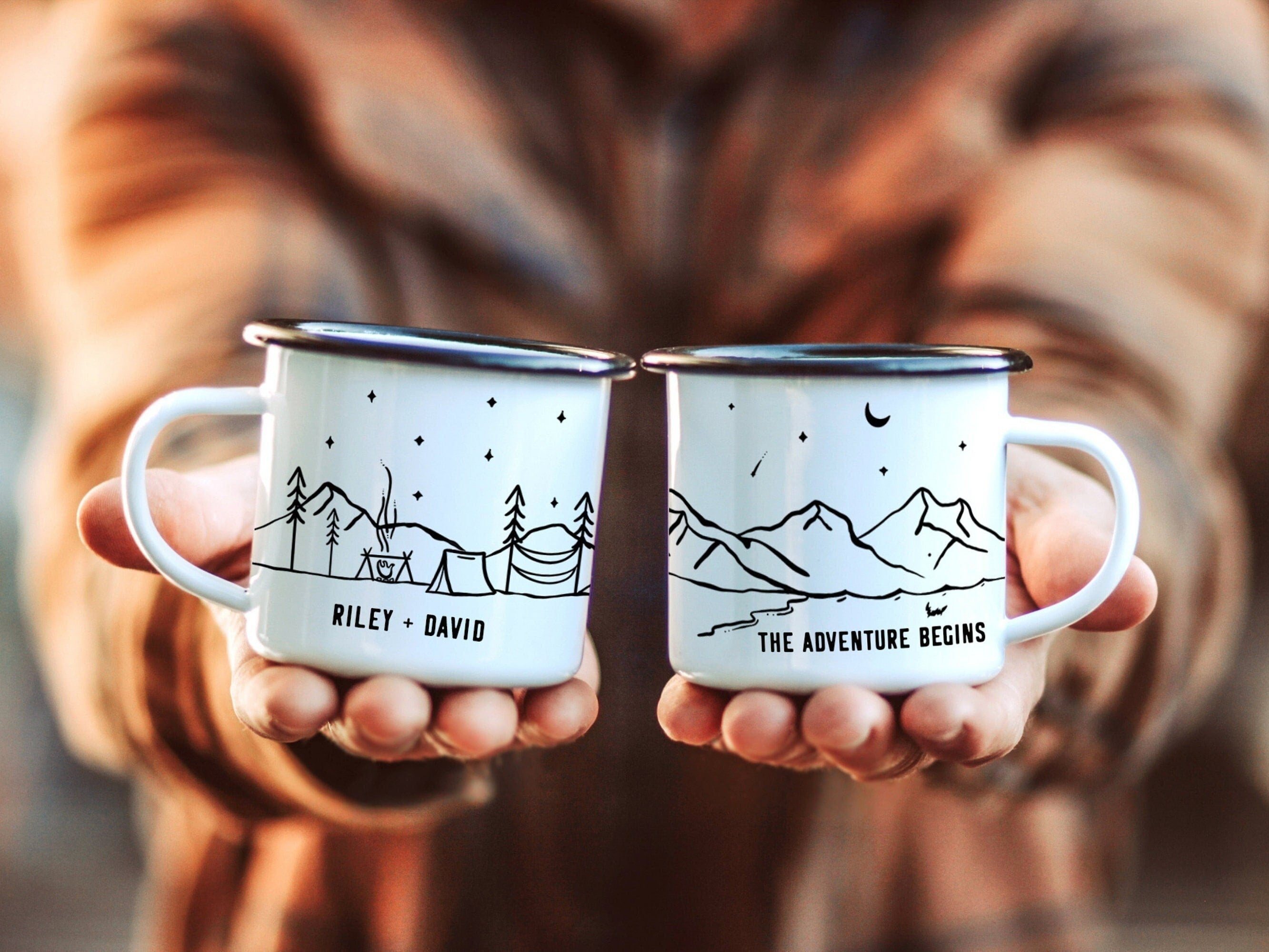 Natural Life Camp Mug - Take Me to The Mountains