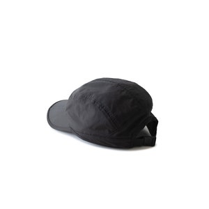 black cap hat travel hiking commuting running walking techwear gorpcore streetwear water resistant dwr stretchy versal concepts  quarter reflective breathable buckle adjustable soft foldable
