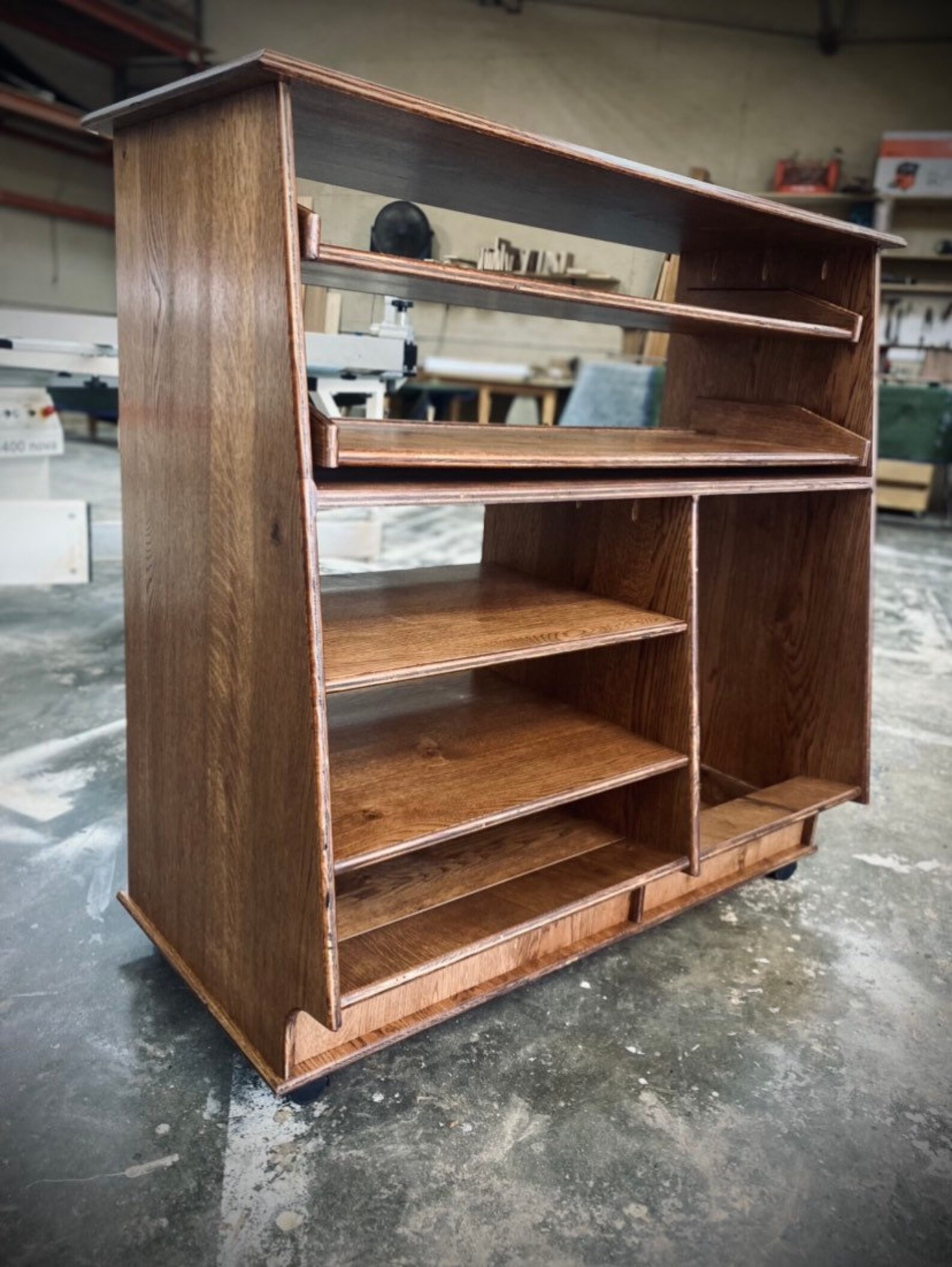 8-12U Slanted SIDECAR Audio Rack 2 43 Keyboard Trays - Etsy