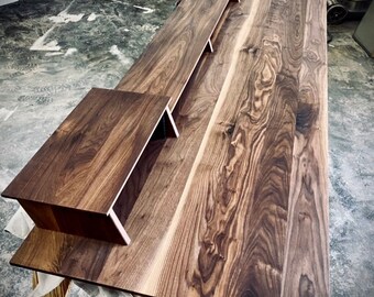 SOLID WALNUT DESK | Music Studio | Home Office