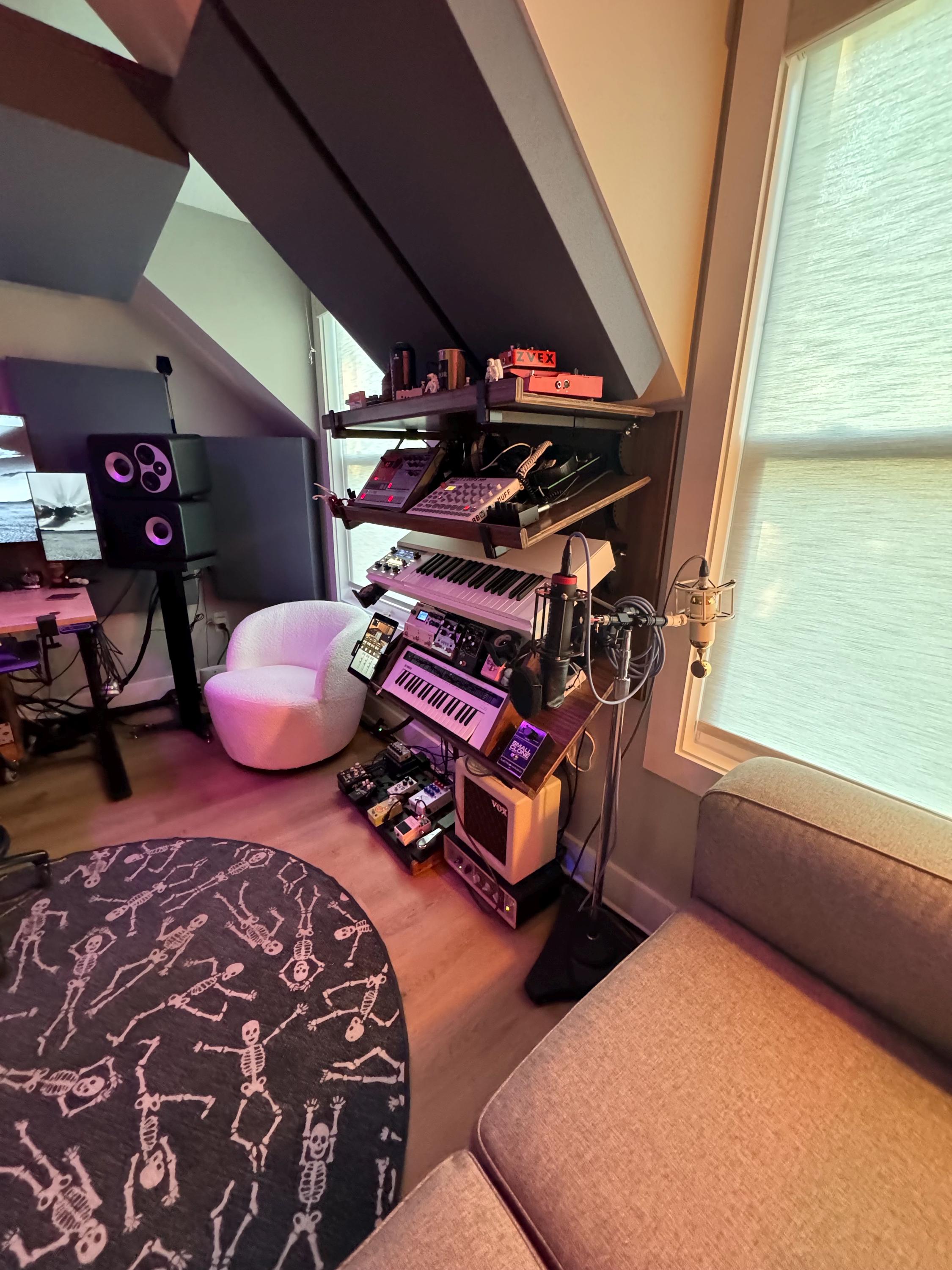 Synth Studio Racks Synth Shelves | Music Studio - Etsy