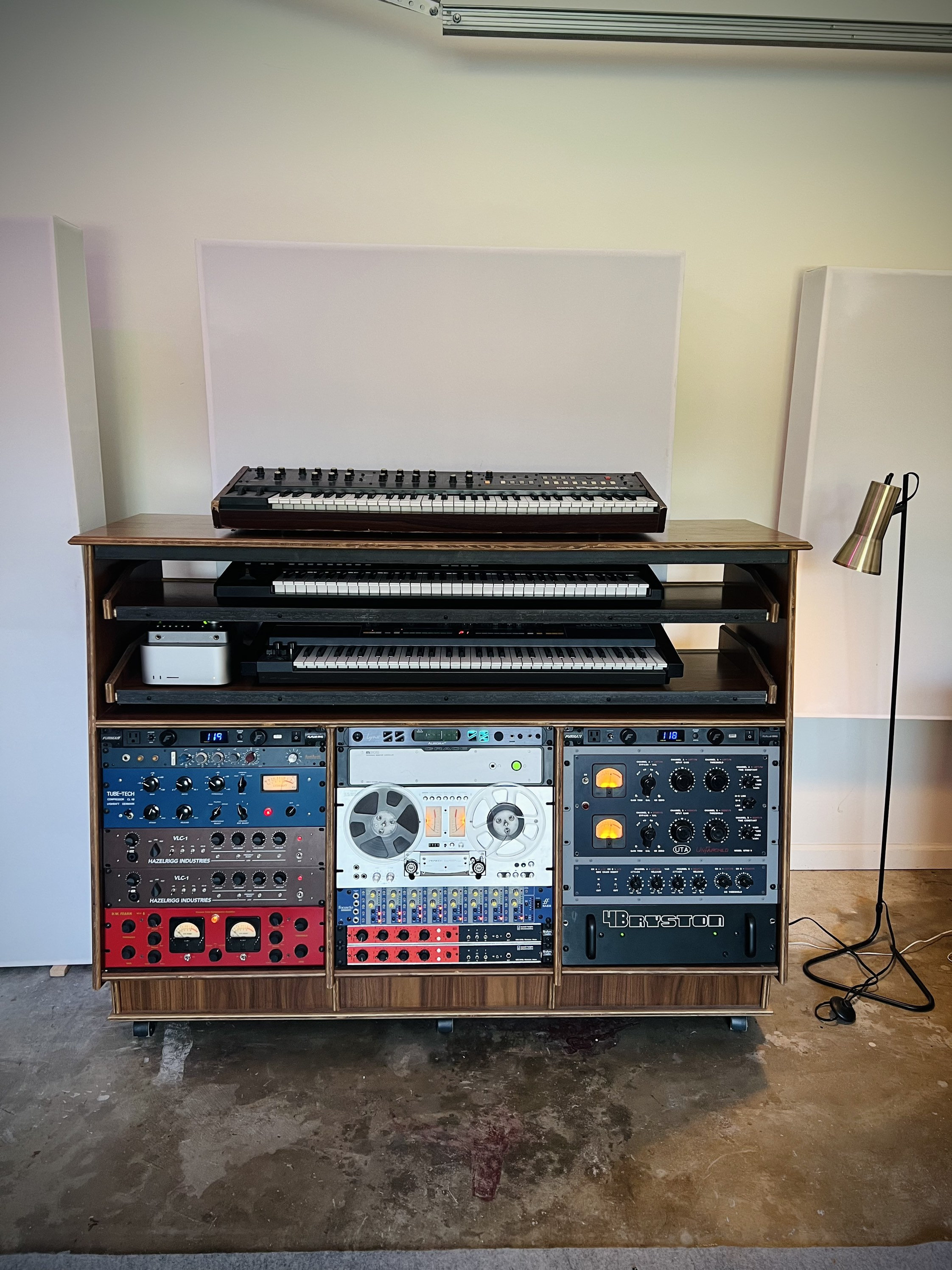 Server Rack Sidecar TRIPLE 8-12U Slanted SIDECAR Rack | 1-2 Synth Trays - Etsy