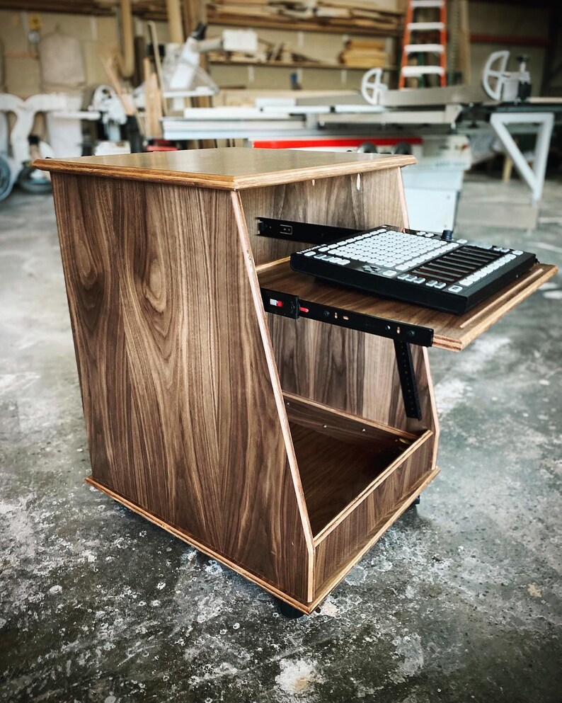 812U Slanted SIDECAR Rack Drum Machine Pullouts Etsy