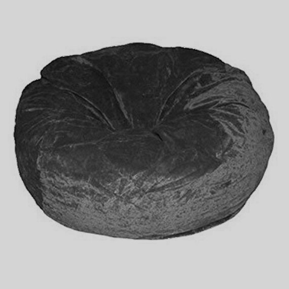 Buy 1 PC Velvet Bean Bag Cover Fully Washable Without Beans Soft