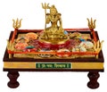 Shiv Chowki Shiva Pooja Chowki 12 Jyotirling Chowki Shiva Chowki \u2013 Sampoorna 12 JyotirLingam For Housewarming, Shuddi,Blessings