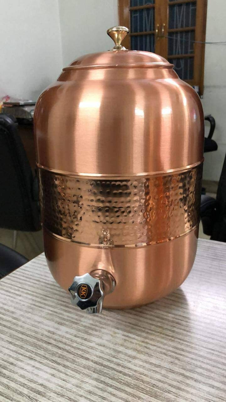 Spacetouch Copper Water Dispenser Hammered Design Iced - Etsy Canada