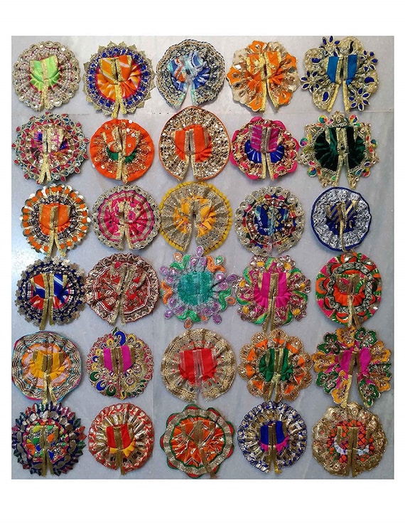 PLANET 007 Set of 10 Ladoo Gopal Poshak Bal Gopal Dresses Kanha India | Ubuy