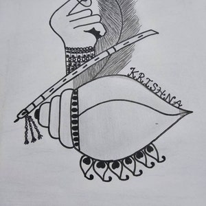 Easy Pencil Drawing of Lord Krishna in Love with Radha  Lord Krishna  Drawing Step by Step  YouTube