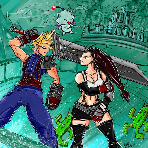 Tifa x Cloud