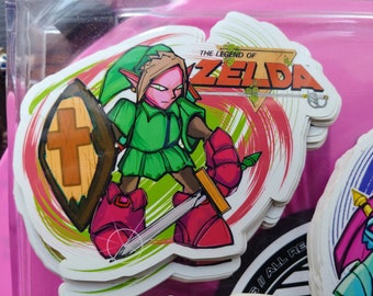 Legend of Zelda Retro Link Sticker