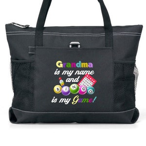 Le Bingo personnalisé est mon jeu, Bingo Bag, Disponible en 7 couleurs