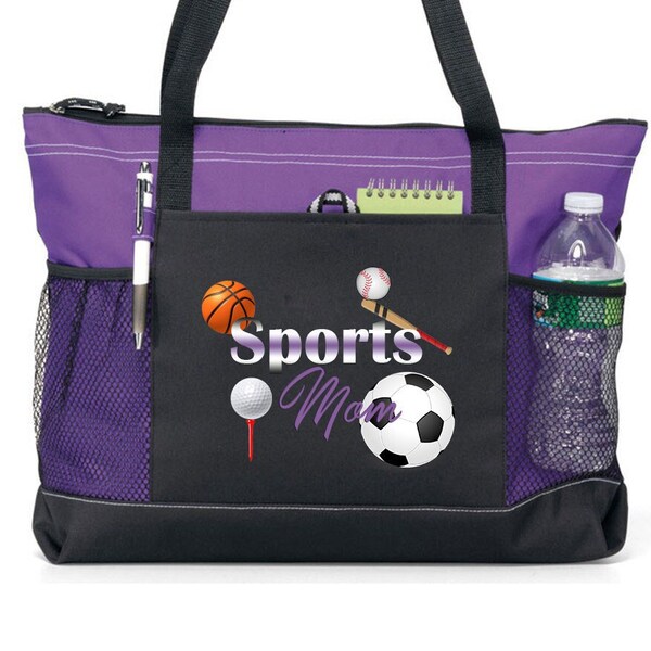 Mom Sports Bag Personalized Etsy