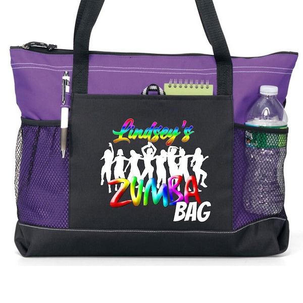 Personalized Zumba Bag, Available in 7 colors