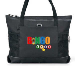 Sac de bingo personnalisé lumineux et audacieux, disponible en 7 couleurs
