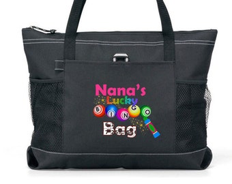 Personalized Lucky Bingo Bag, Available in 7 colors