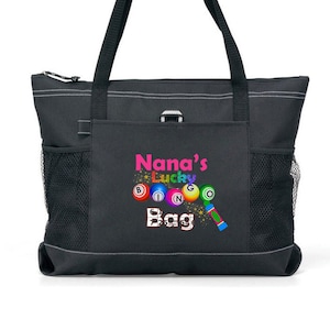 Bolsa de Bingo de la Suerte Personalizada, Disponible en 7 colores